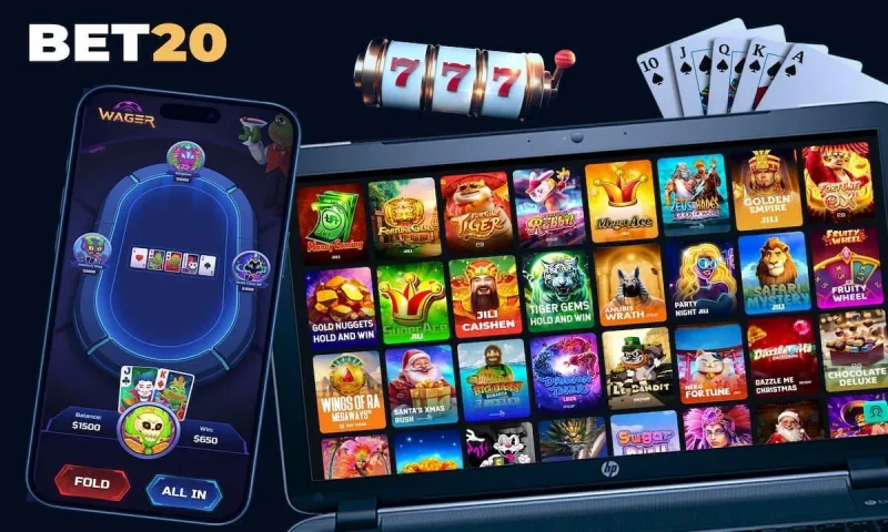 20 bet Casino Mobile Gaming Interface